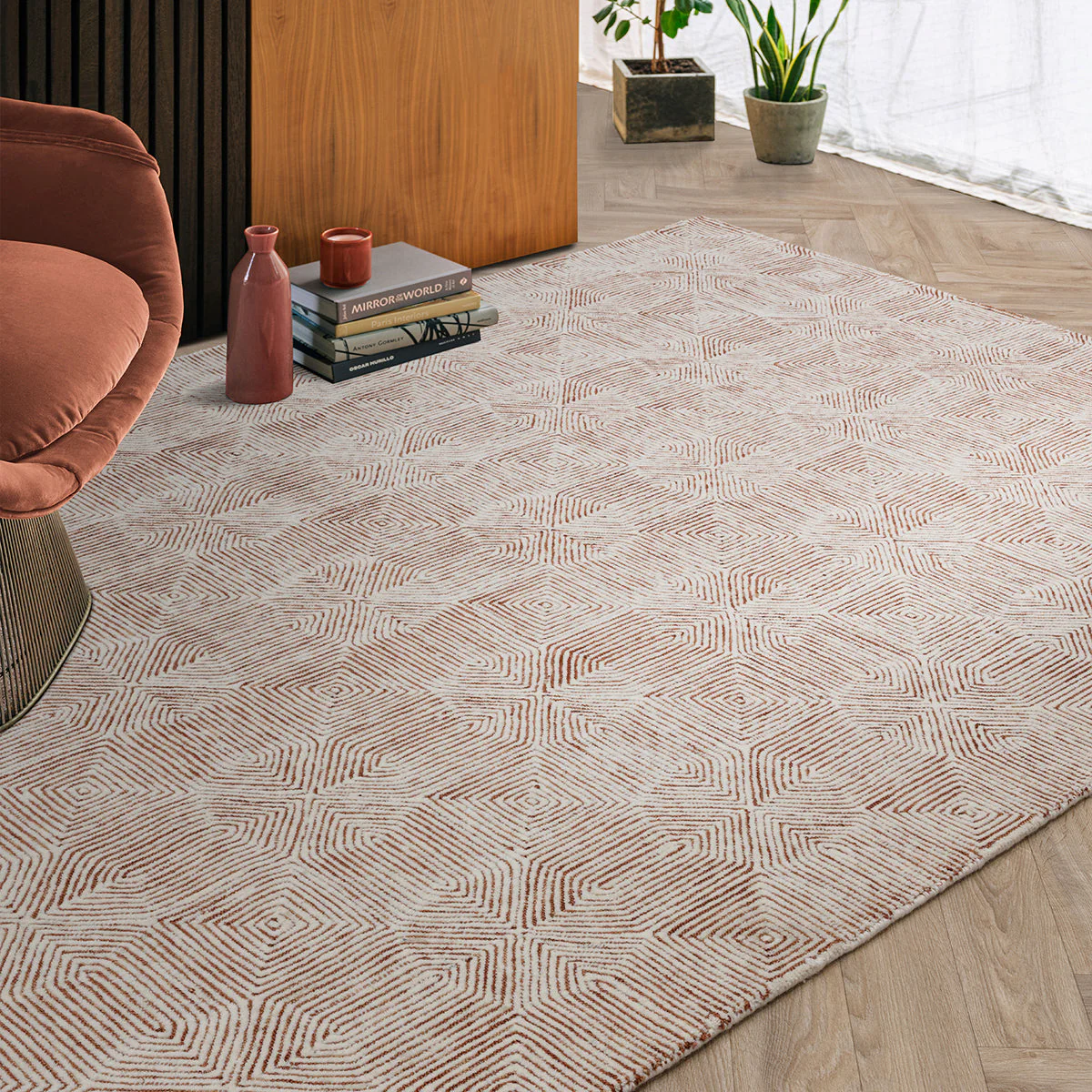 Asiatic Camden Terracotta Rug - Image 2