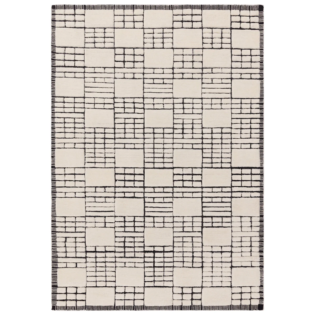 Asiatic Empire Cream Black Rug
