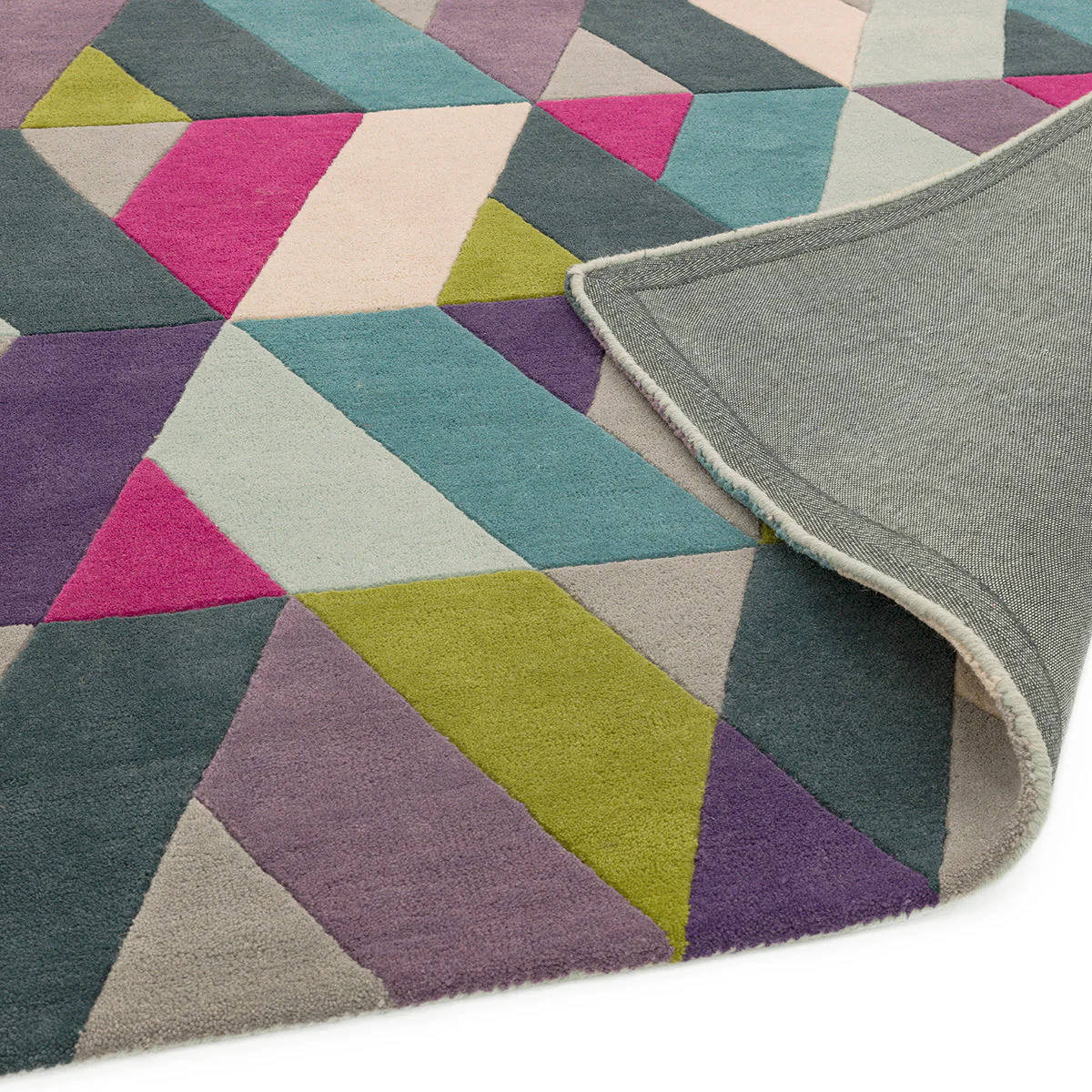 Asiatic Funk Chevron Blue Green Rug - Image 5