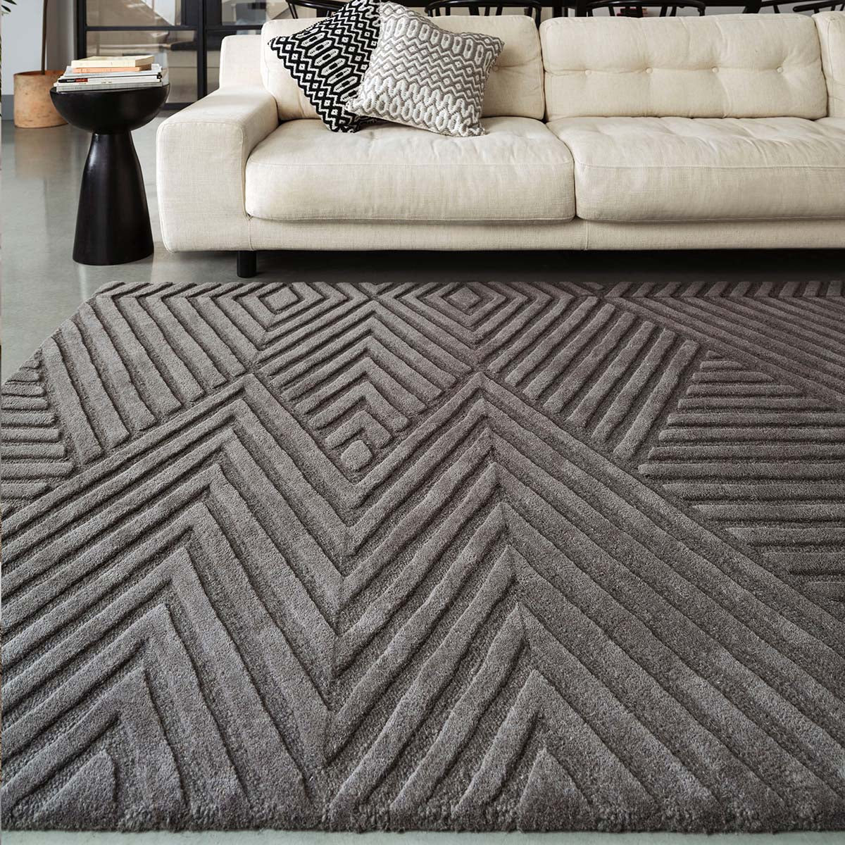 Asiatic Hague Charcoal Rug - Image 2