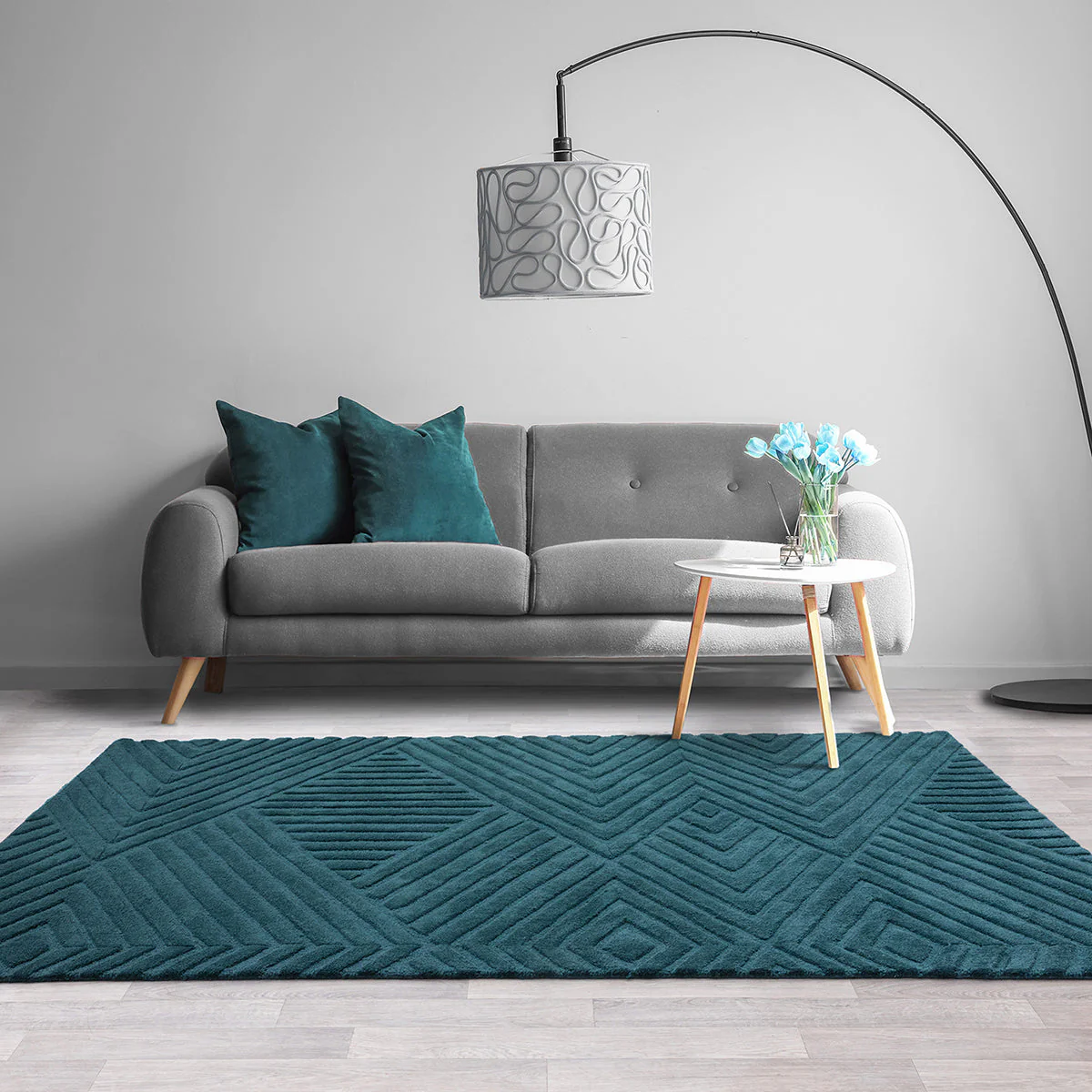 Asiatic Hague Teal Rug - Image 2