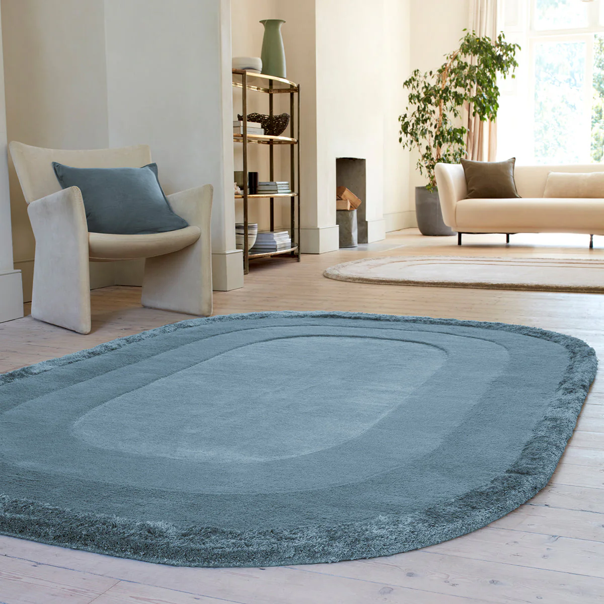 Asiatic Halo Denim Rug - Image 2
