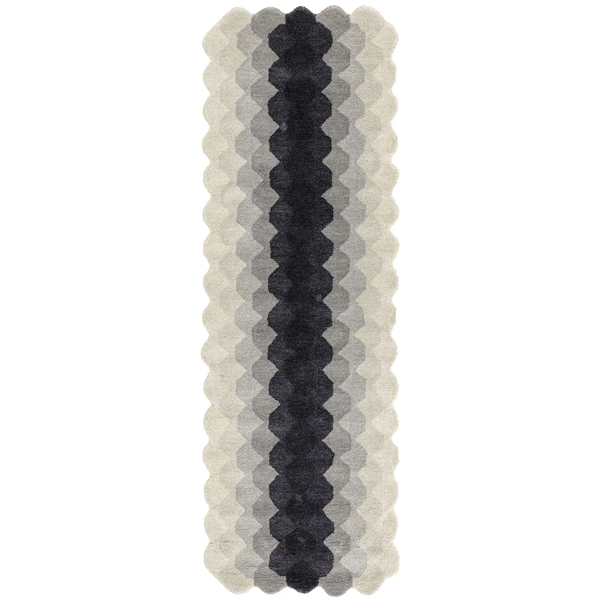 Asiatic Hive Charcoal Rug - Image 7