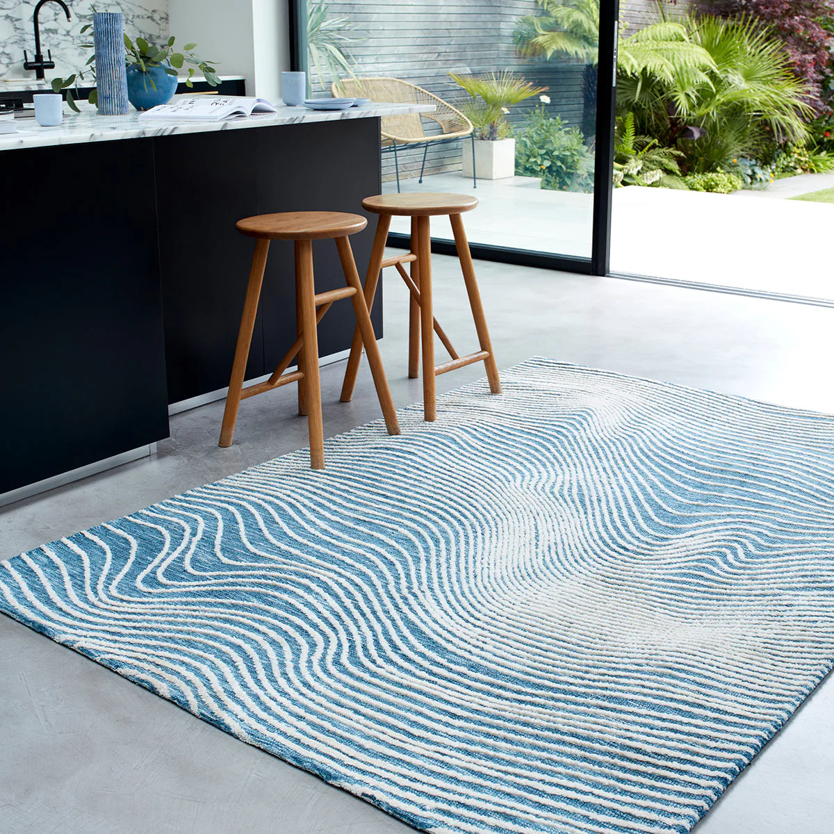 Asiatic Mason Magnitude Blue Rug - Image 2
