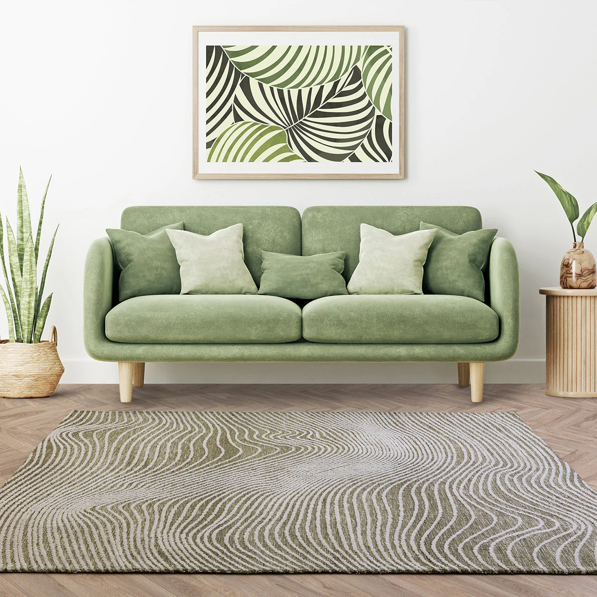 Asiatic Mason Magnitude Sage Rug - Image 2