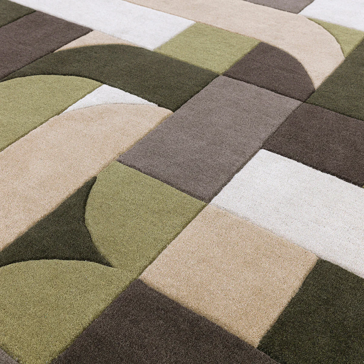 Asiatic Matrix 90 Klotski Sage Rug - Image 7