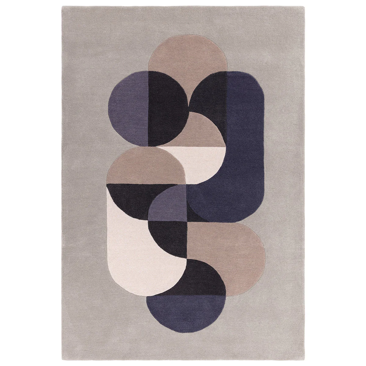 Asiatic Matrix 92 Statement Grey Rug