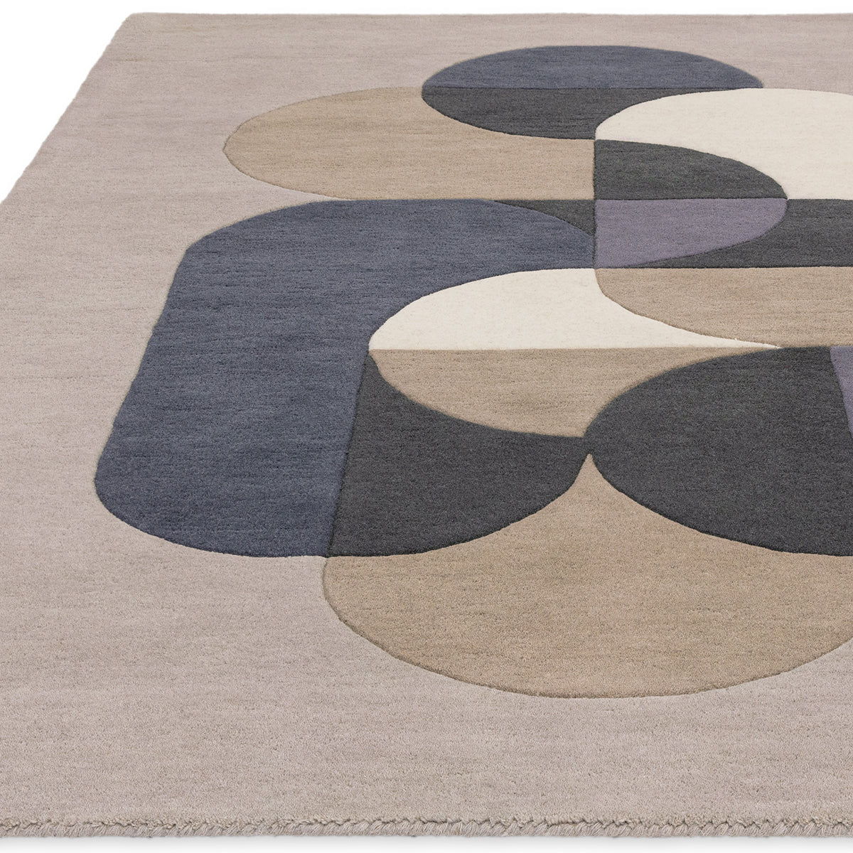 Asiatic Matrix 92 Statement Grey Rug - Image 3