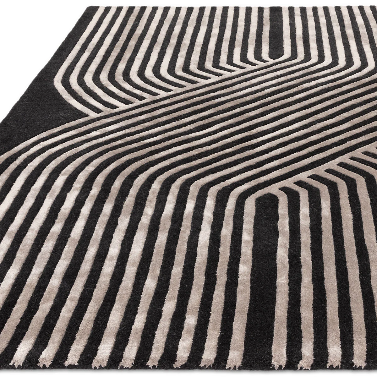 Asiatic Matrix Solsitice Gunmetal Rug - Image 4