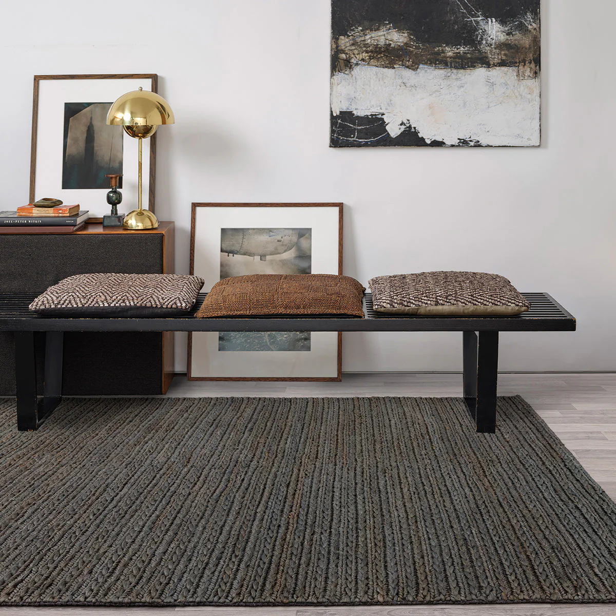 Asiatic Oakley Charcoal Rug - Image 2