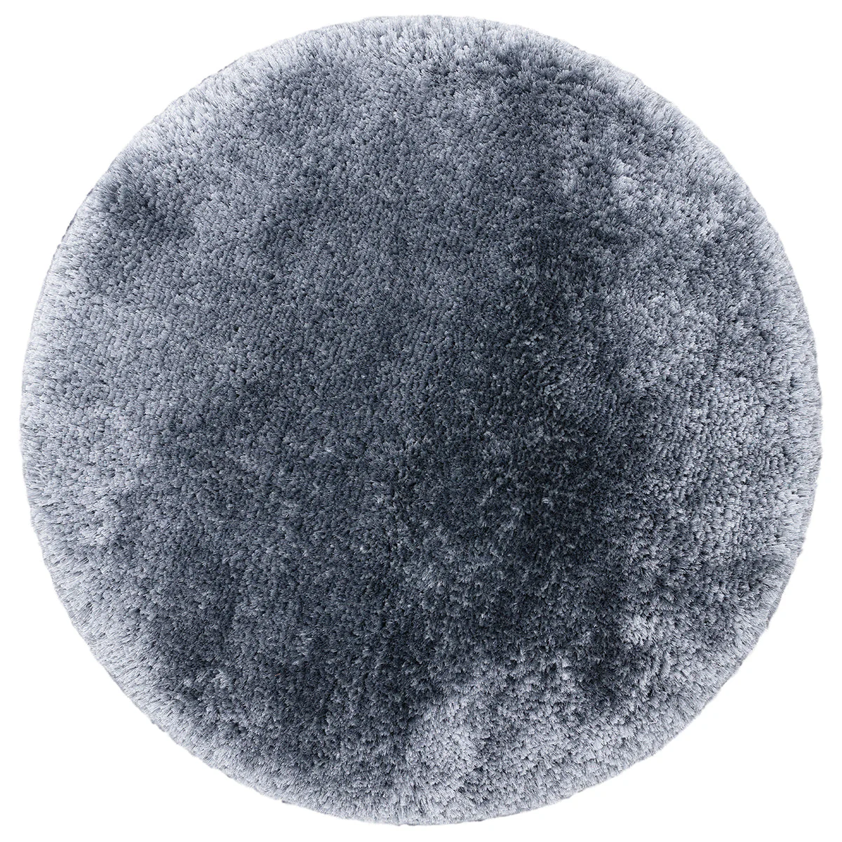 Asiatic Plush Airforce Blue Round Rug