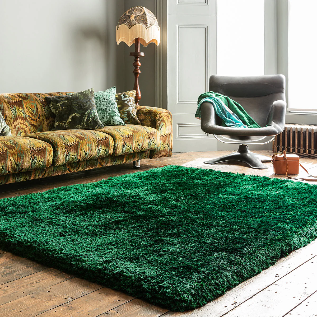 Asiatic Plush Emerald Rug - Image 2