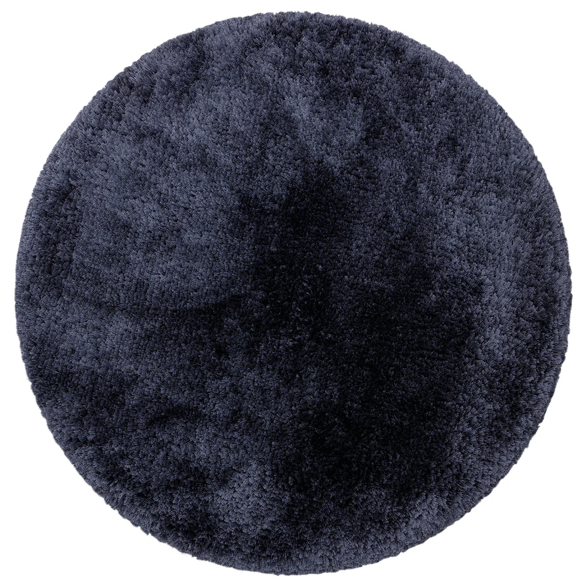 Asiatic Plush Navy Round Rug