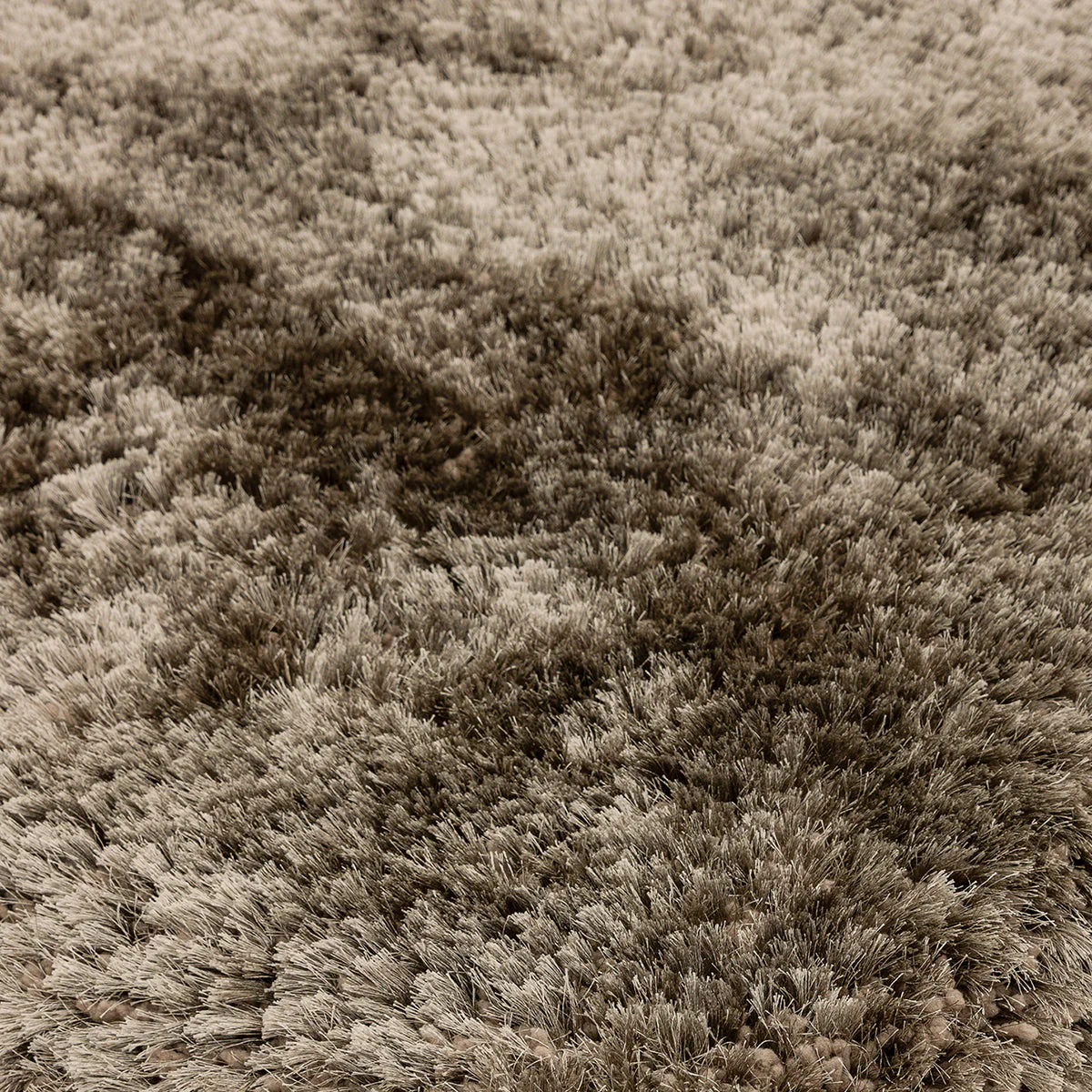 Asiatic Plush Taupe Round Rug - Image 2
