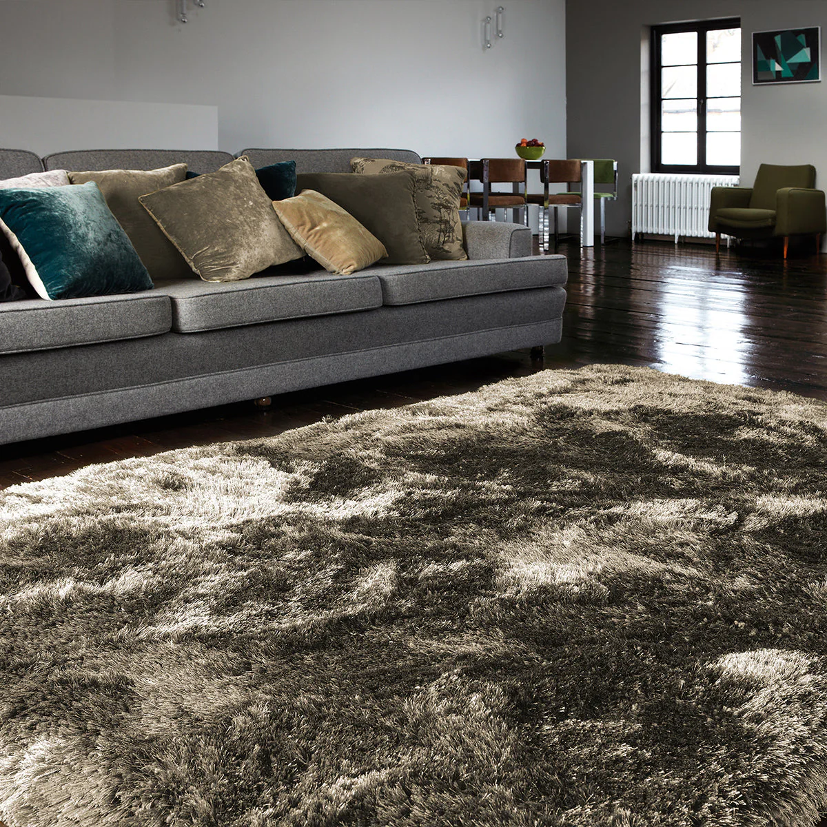 Asiatic Plush Taupe Rug - Image 2