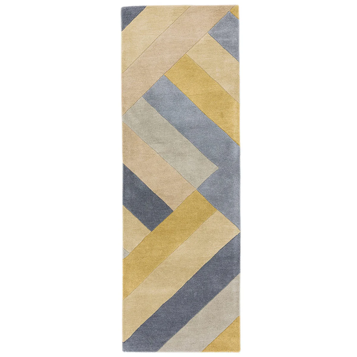 Asiatic Reef 02 Big Zig Ochre Grey Rug - Image 6