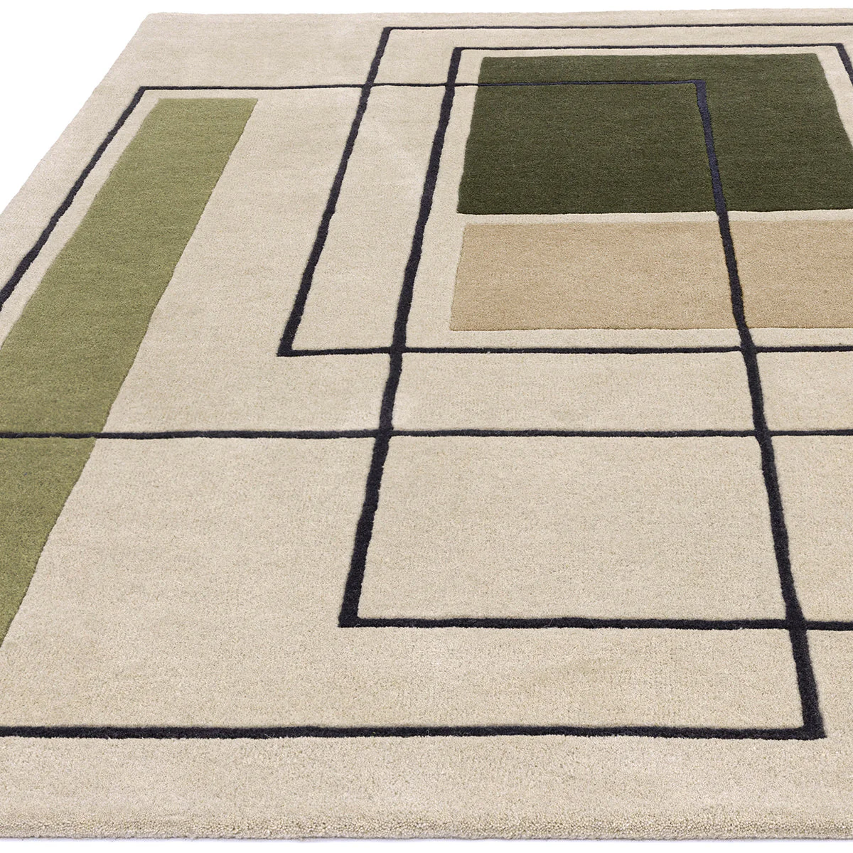 Asiatic Reef 21 Outline Khaki Rug - Image 3