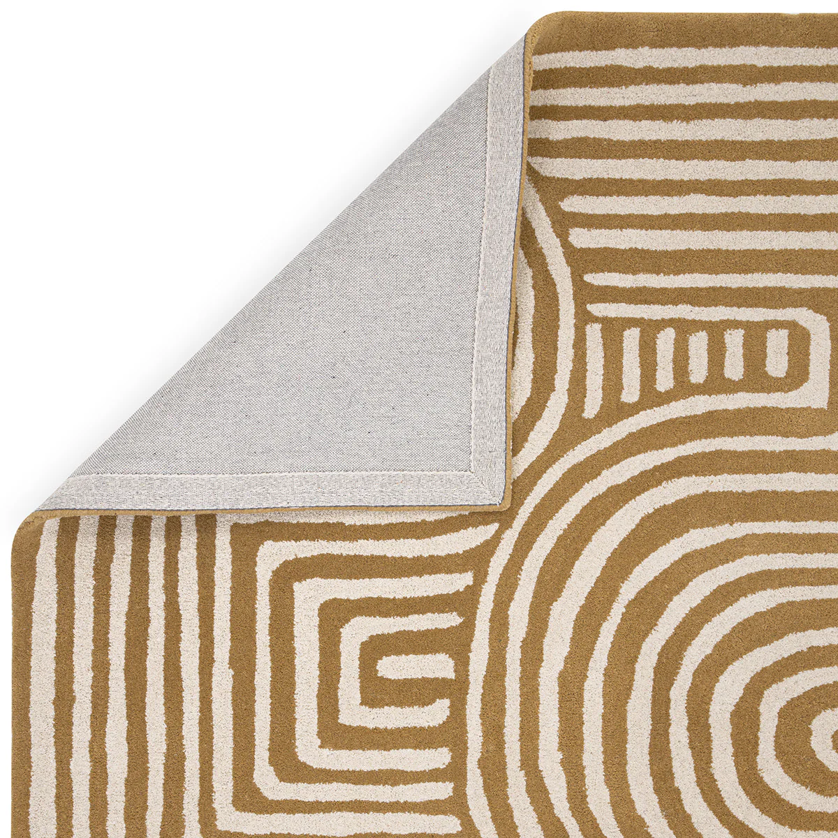 Asiatic Reef 28 Curve Ochre Rug - Image 5