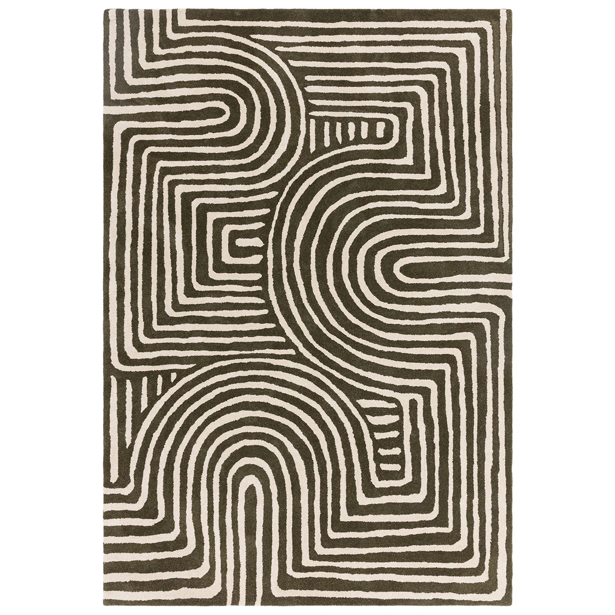 Asiatic Reef 30 Curve Forest Rug