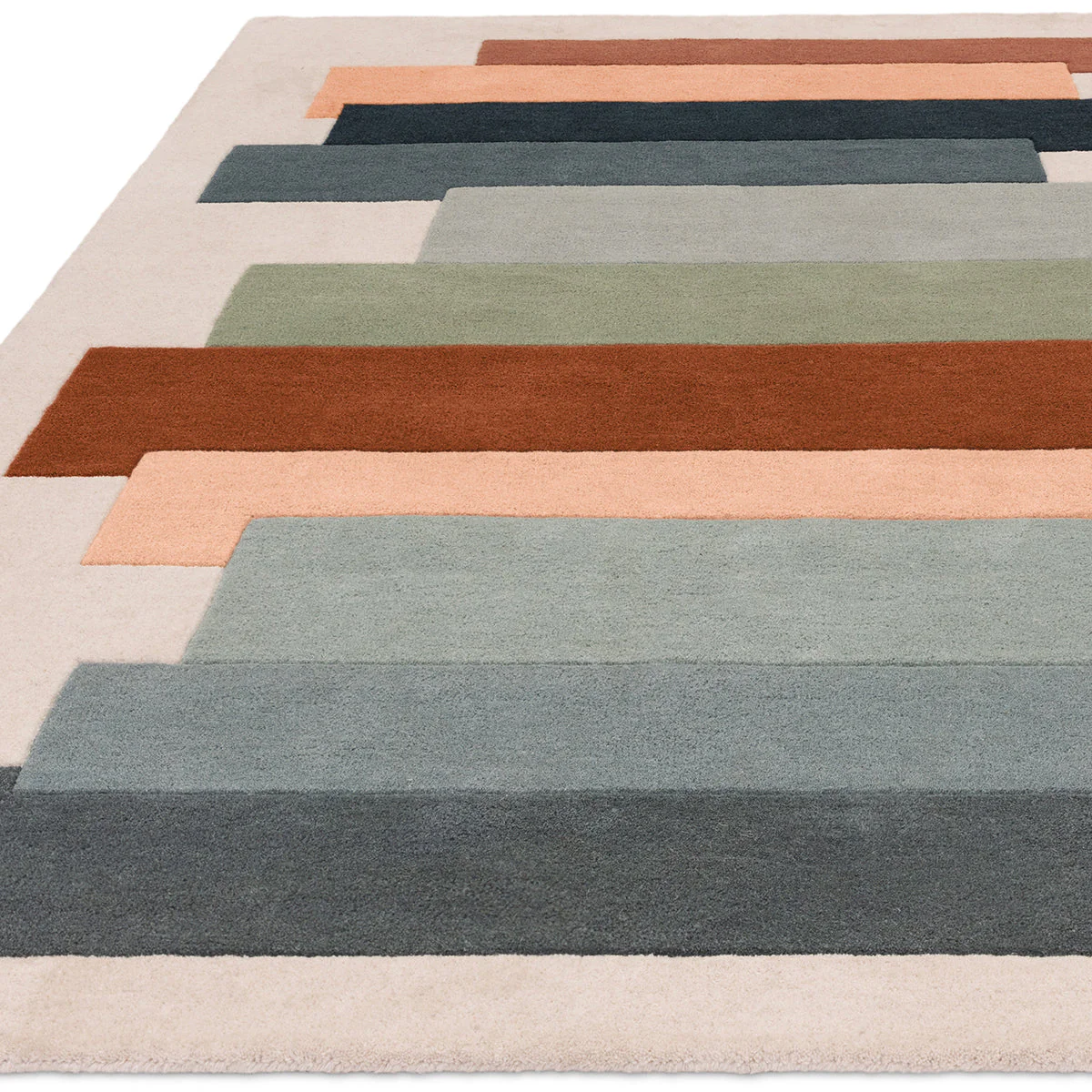 Asiatic Reef 32 Stacks Green Rug - Image 3