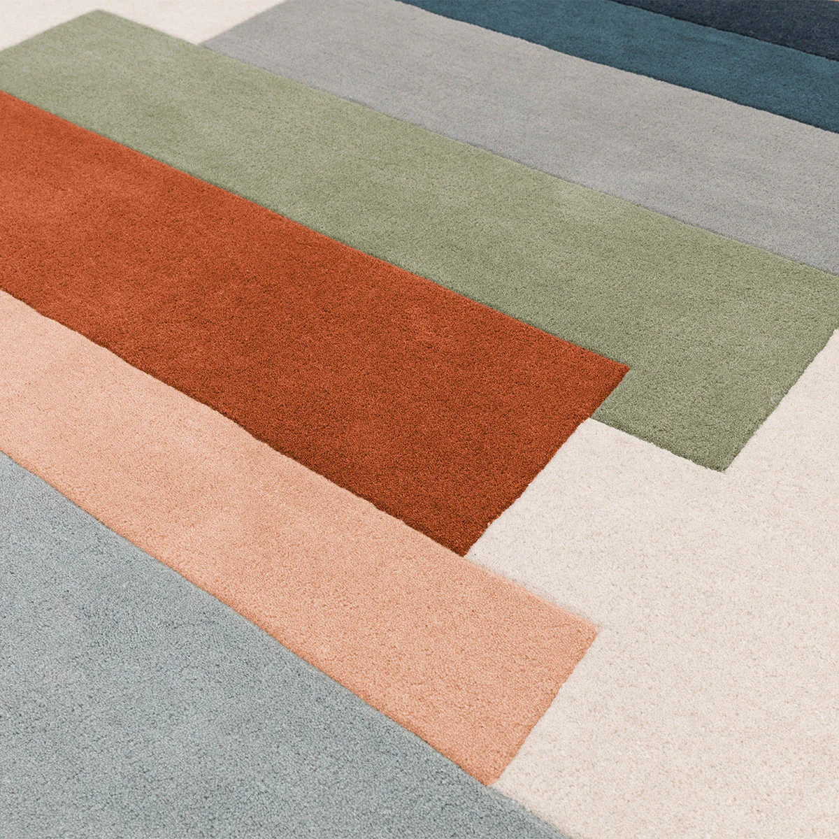 Asiatic Reef 32 Stacks Green Rug - Image 6
