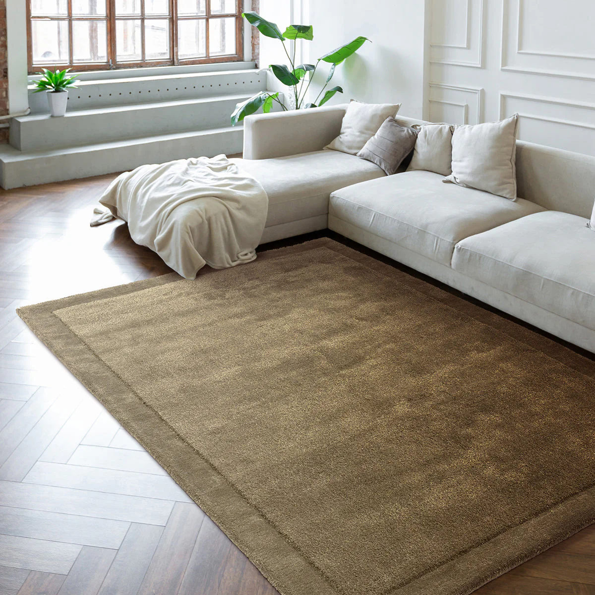 Asiatic Rise Olive Rug - Image 2