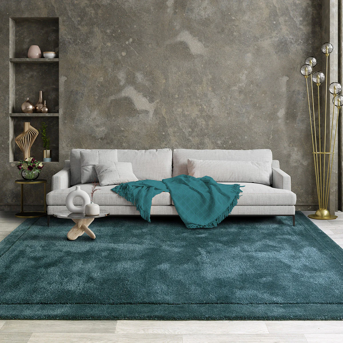 Asiatic Rise Teal Rug - Image 2
