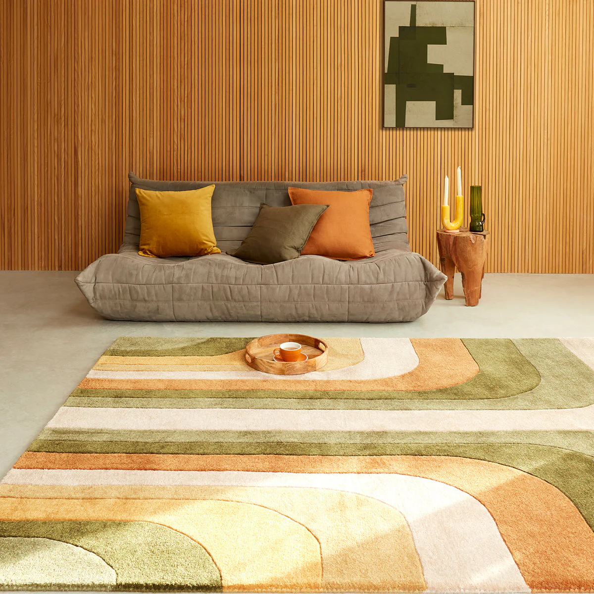 Asiatic Romy 02 Retro Green Rug - Image 2
