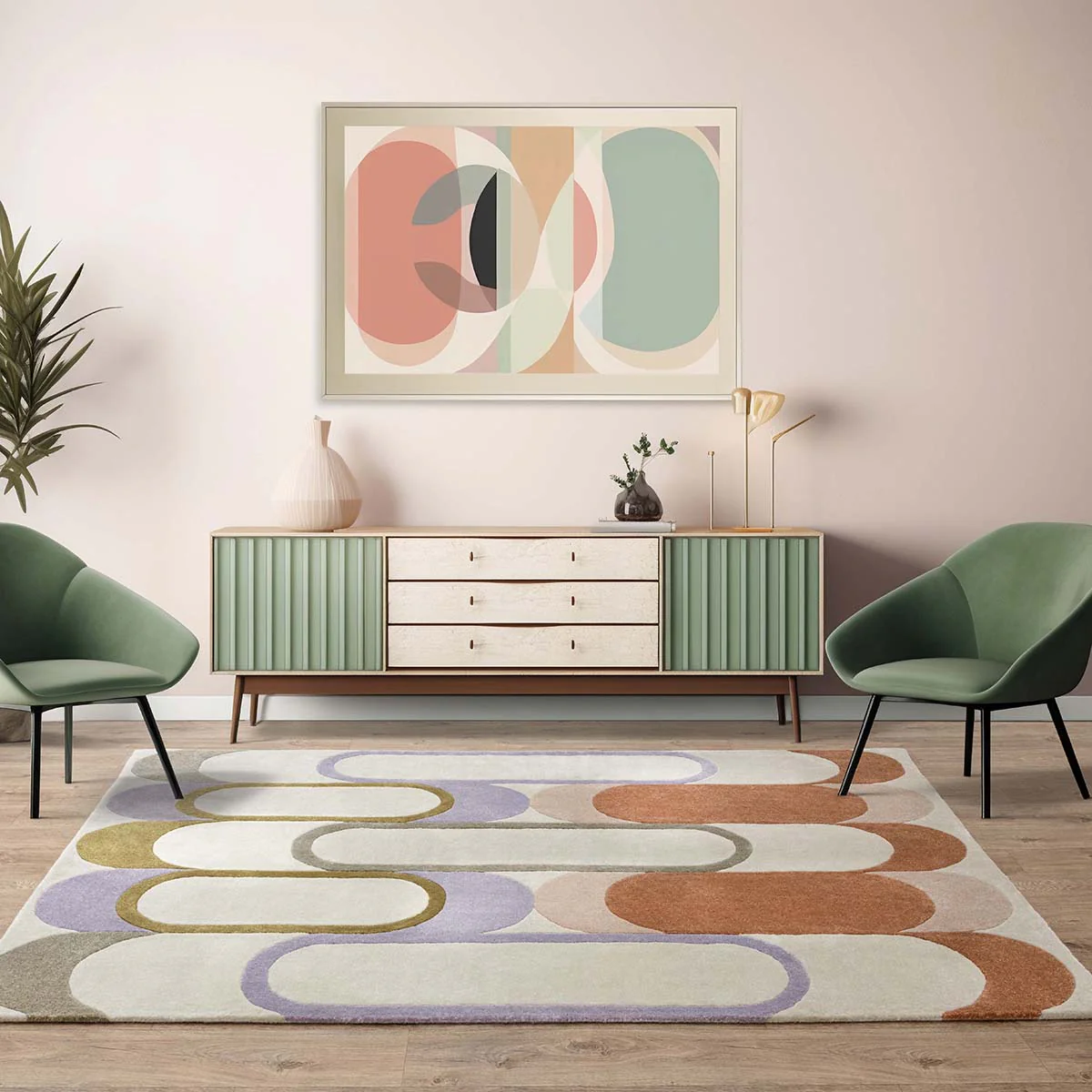 Asiatic Romy 09 Module Pastel Rug - Image 2