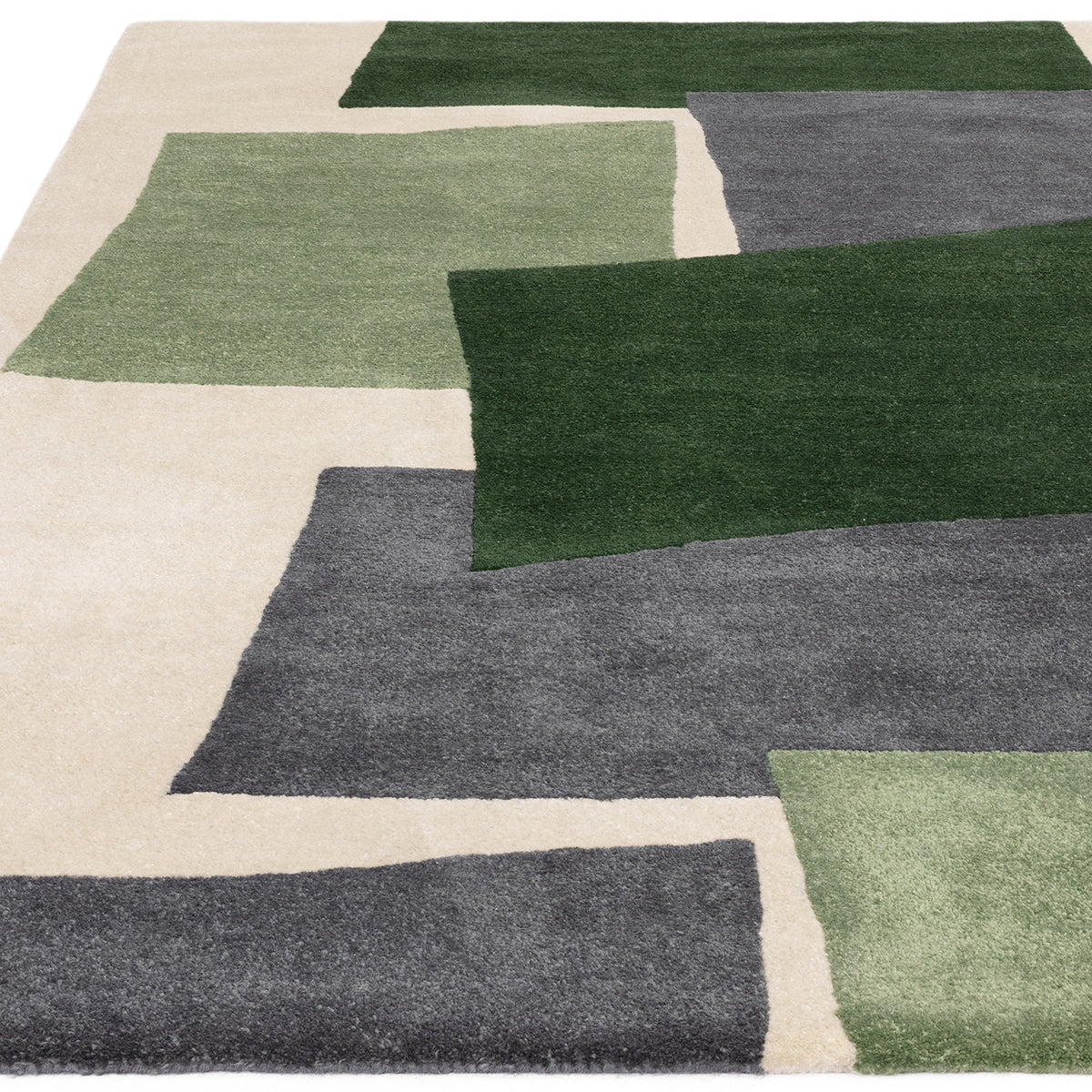 Asiatic Romy 12 Papercut Green Rug - Image 3