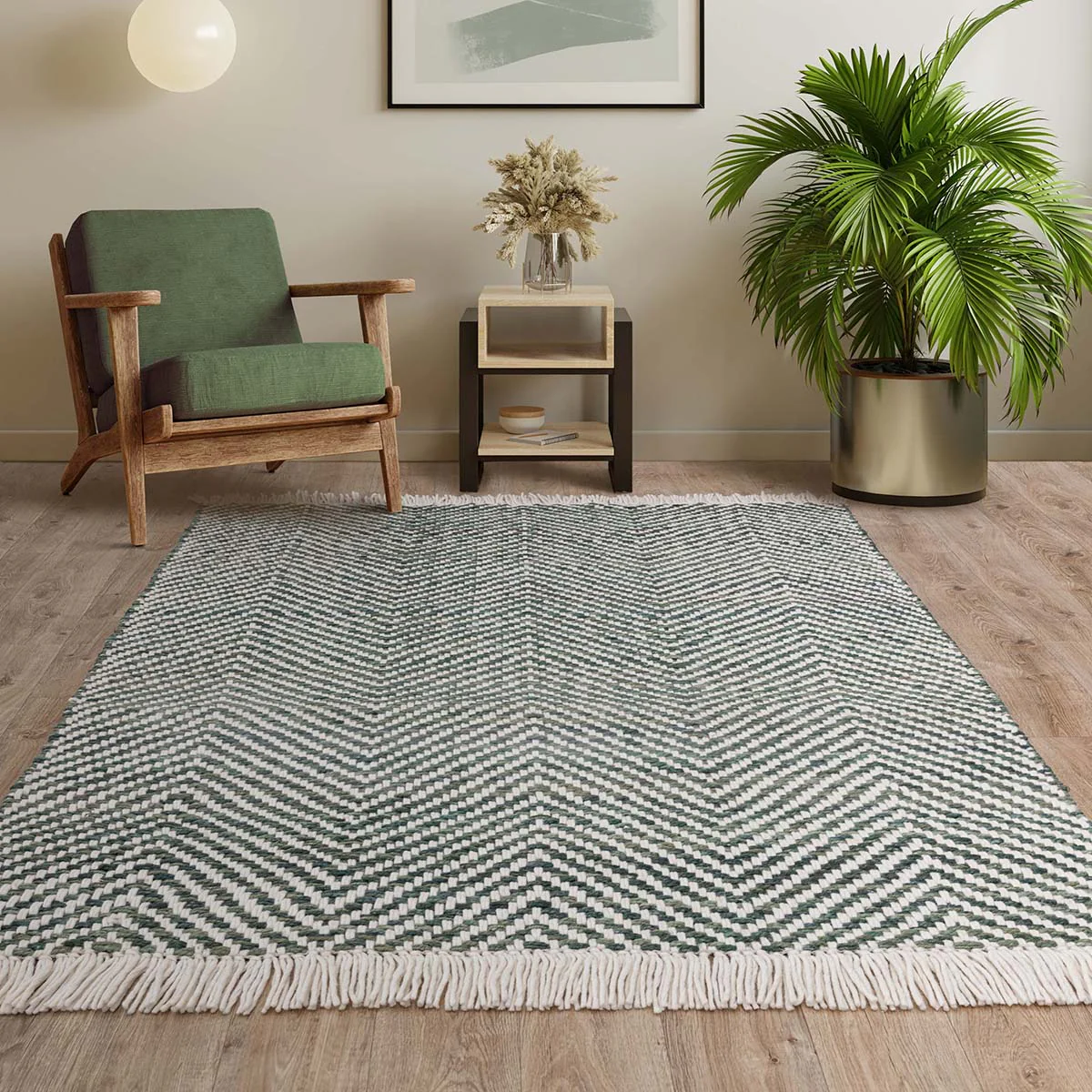 Asiatic Vigo Green Rug - Image 2