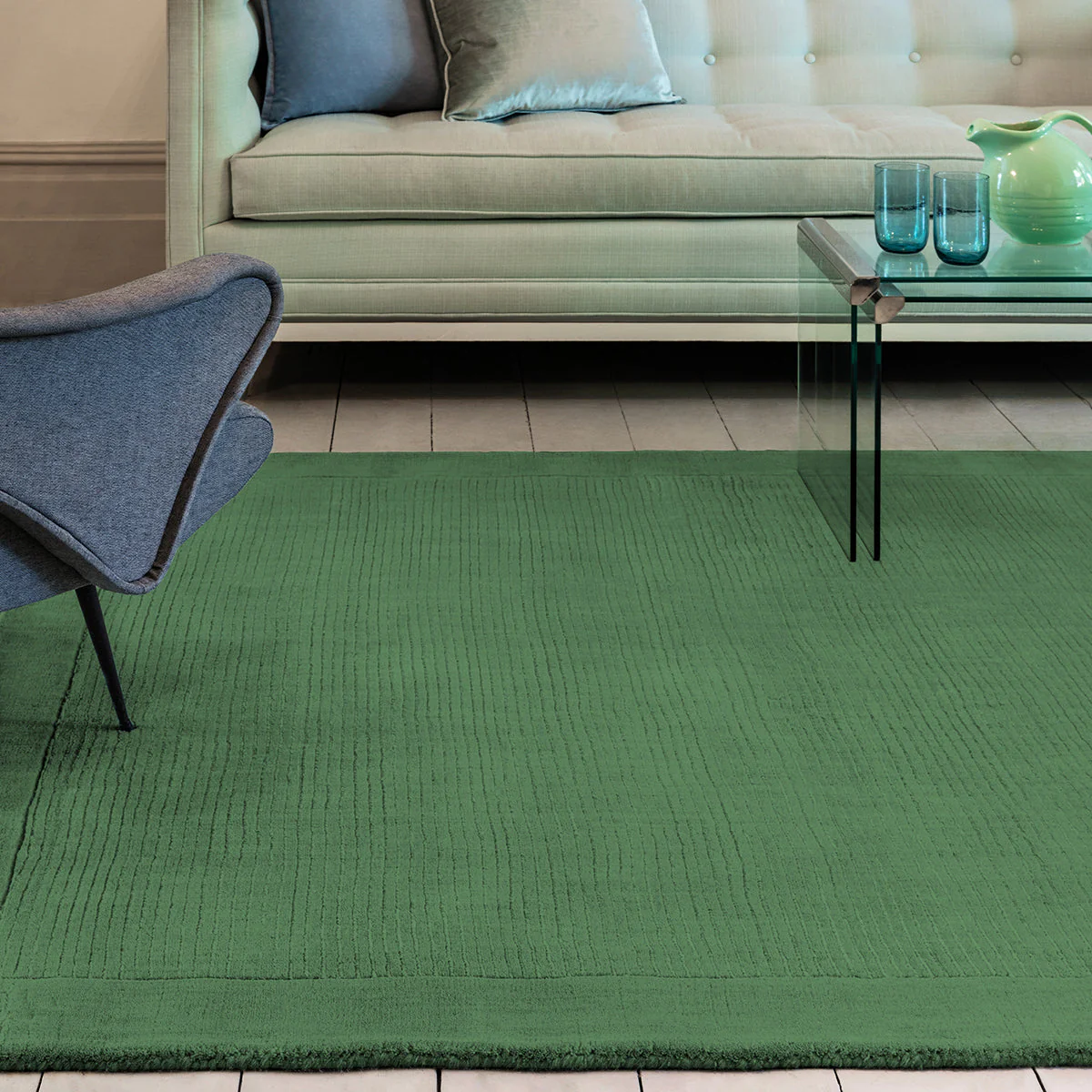 Asiatic York Forest Green Rug - Image 2