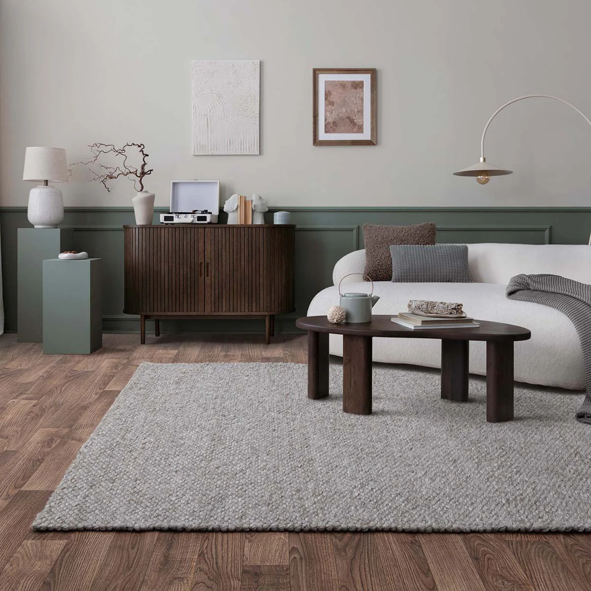 Asiatic Zander Charcoal Rug - Image 2