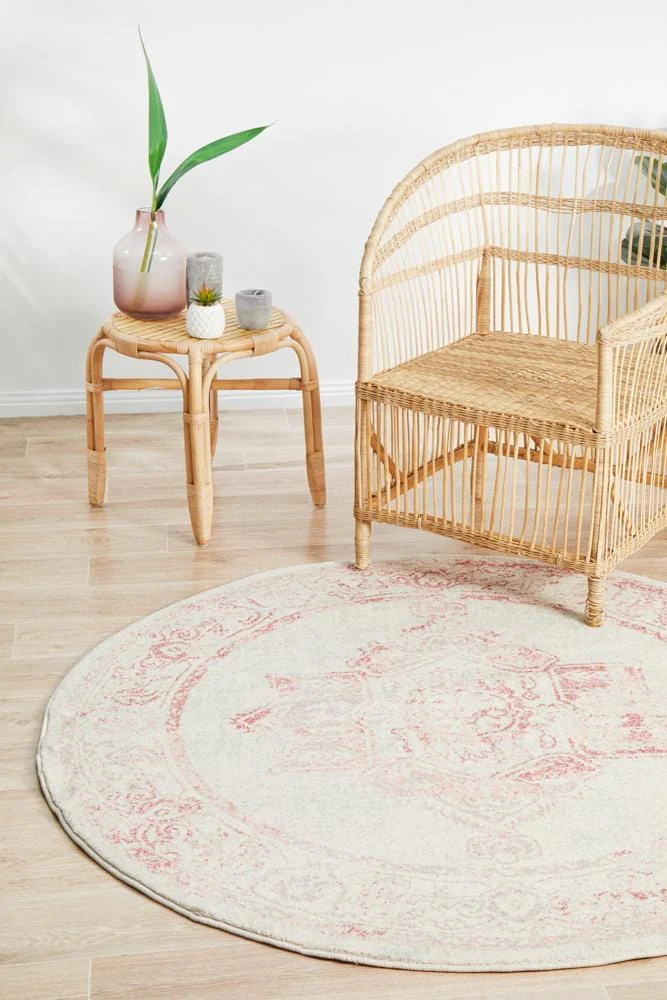 Avenue 702 Rose Round Rug - Image 3
