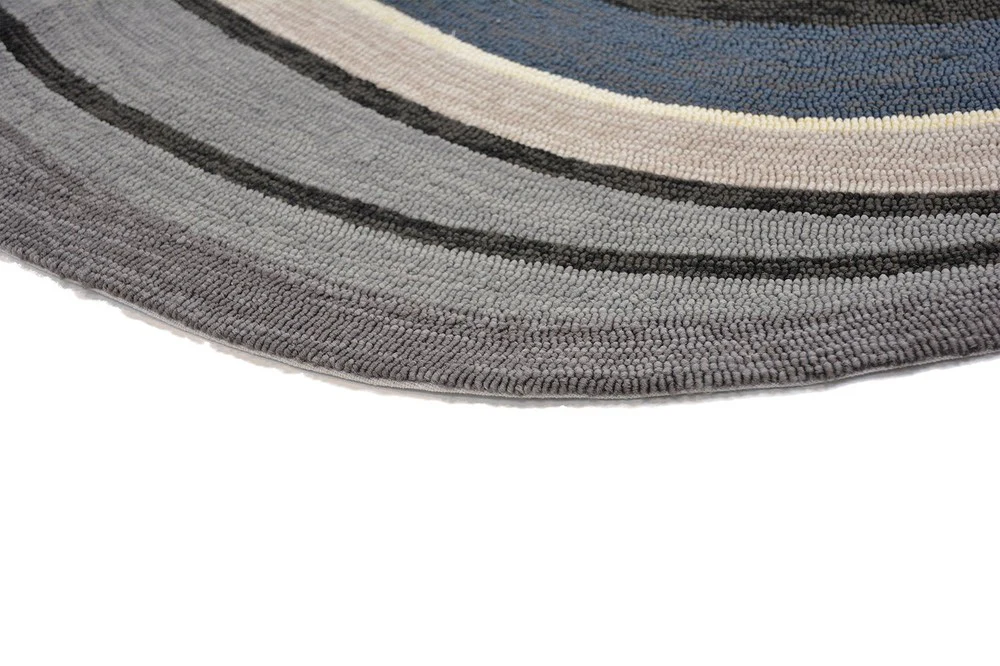 Brink & Campman Aura Grey Outdoor Rug 477304 - Image 5