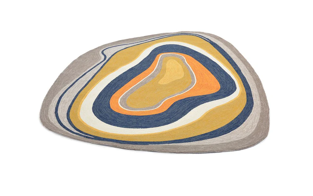 Brink & Campman Aura Ochre Outdoor Rug 477306 - Image 5
