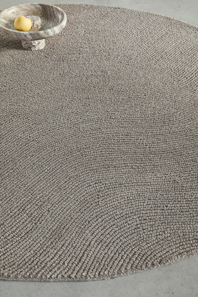 B&C Decor Echo Pebble 089704 Round Rug - Image 3