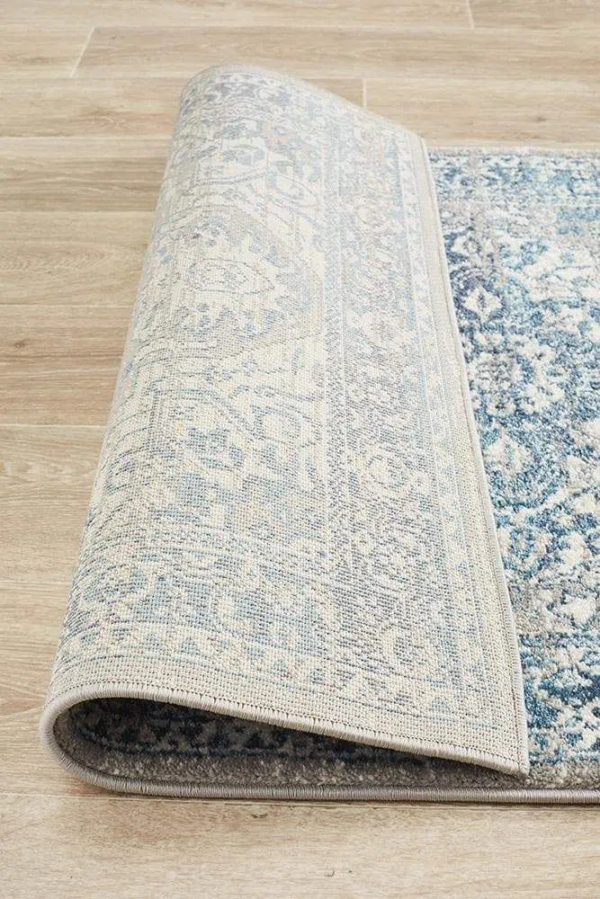 Babylon 207 Blue Runner Rug - Image 8