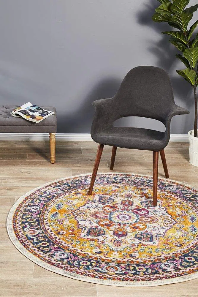Babylon 207 Multi Round Rug - Image 3