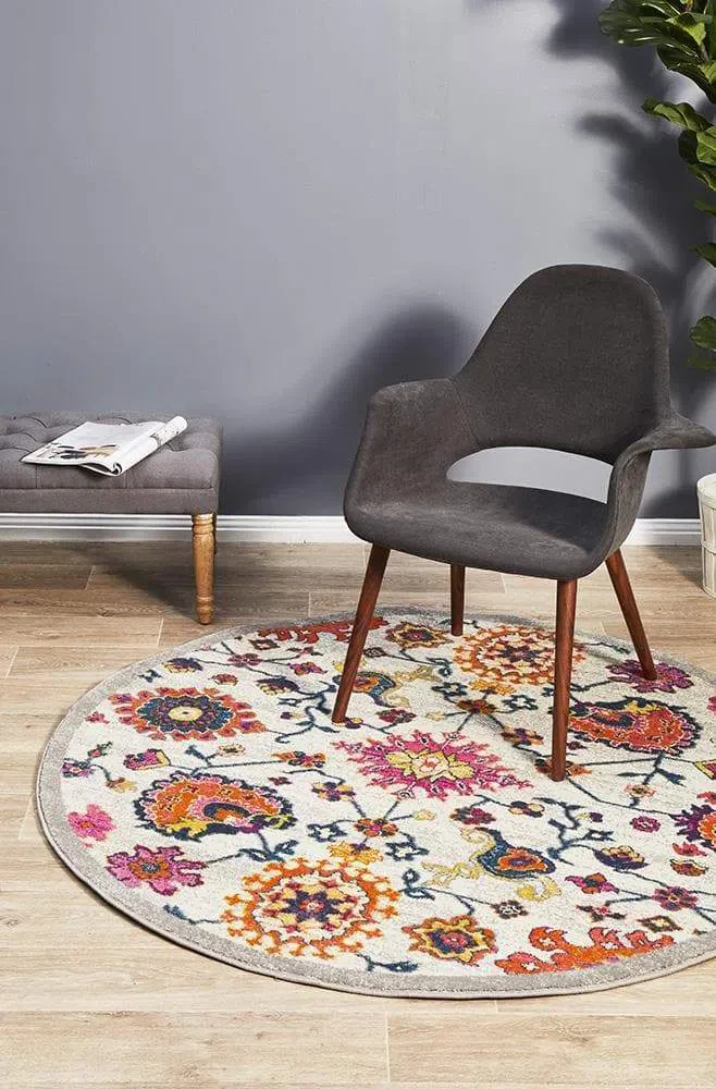 Babylon 208 Multi Round Rug - Image 3