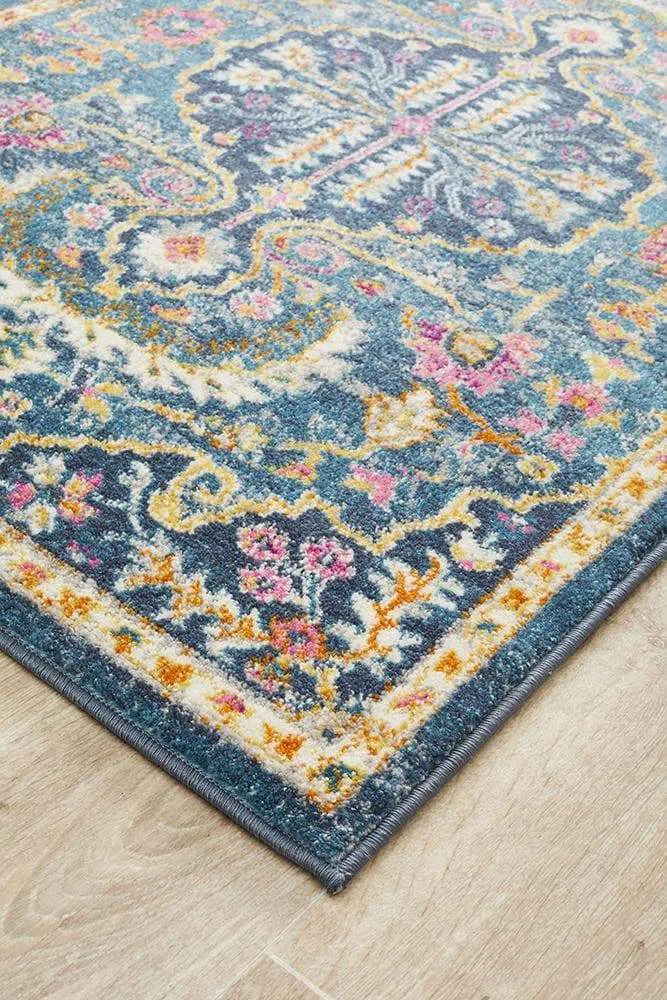 Babylon 209 Navy Runner Rug - Image 4