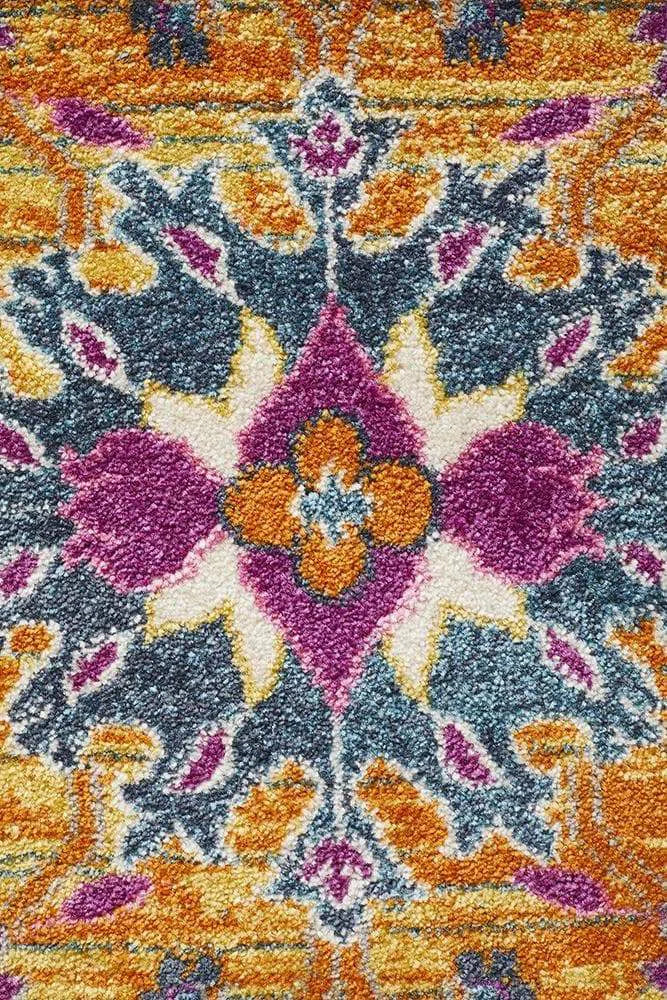 Babylon 210 Rust Round Rug - Image 7