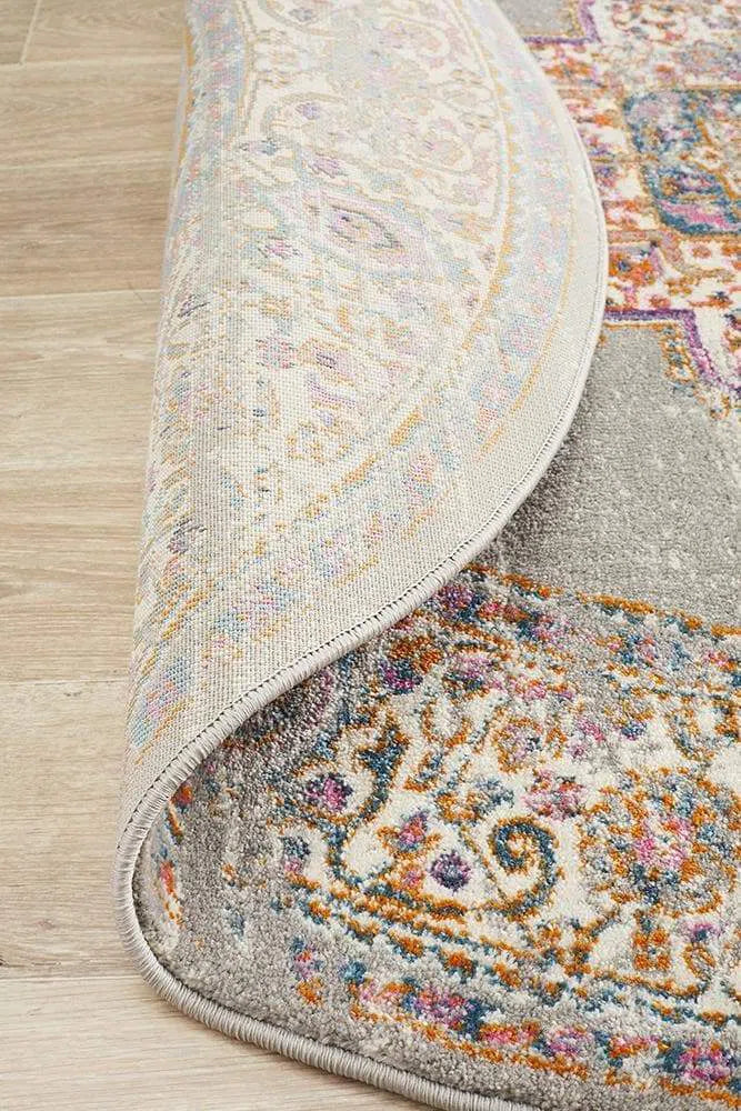 Babylon 211 Grey Round Rug - Image 8