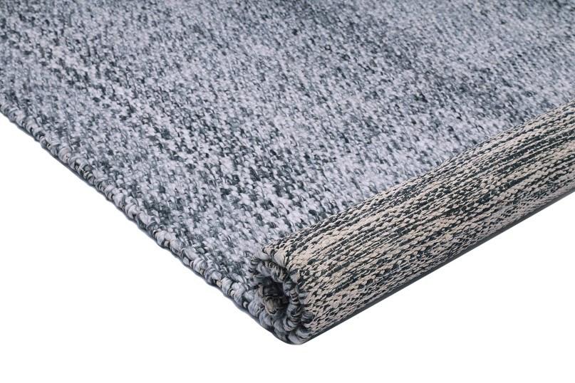 Basket Grey Weave Wool Rug - Image 4