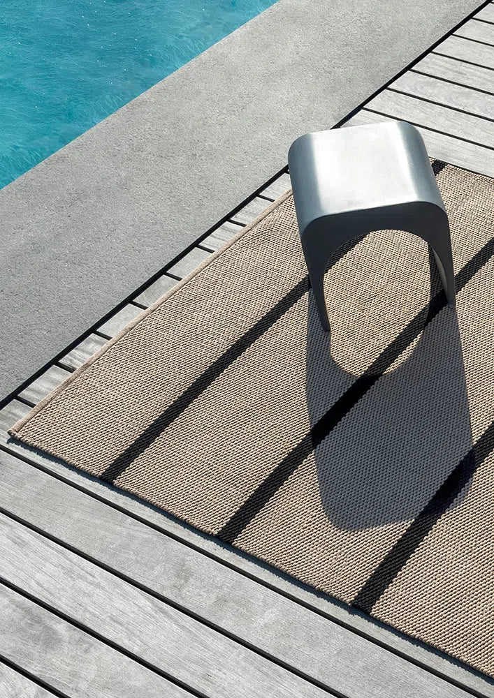 Brink & Campman Deck Charcoal Black Outdoor 496805 Rug - Image 3