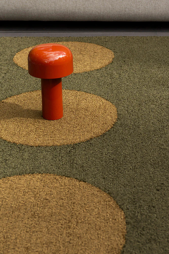 Brink & Campman Habitat Festival Dots Olive Green 495817 Outdoor Rug - Image 3