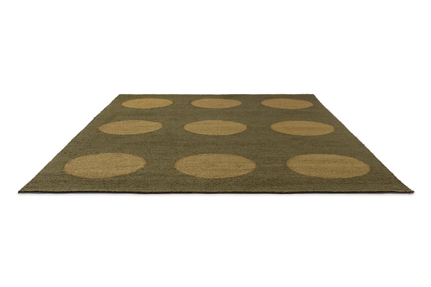 Brink & Campman Habitat Festival Dots Olive Green 495817 Outdoor Rug - Image 5