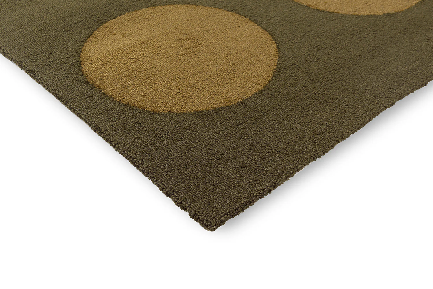 Brink & Campman Habitat Festival Dots Olive Green 495817 Outdoor Rug - Image 6