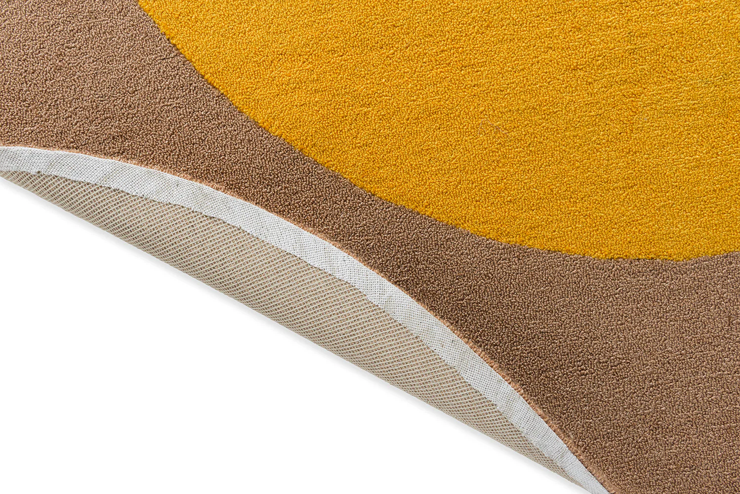 Brink & Campman Habitat Festival Round Yellow 496306 Outdoor Rug - Image 7