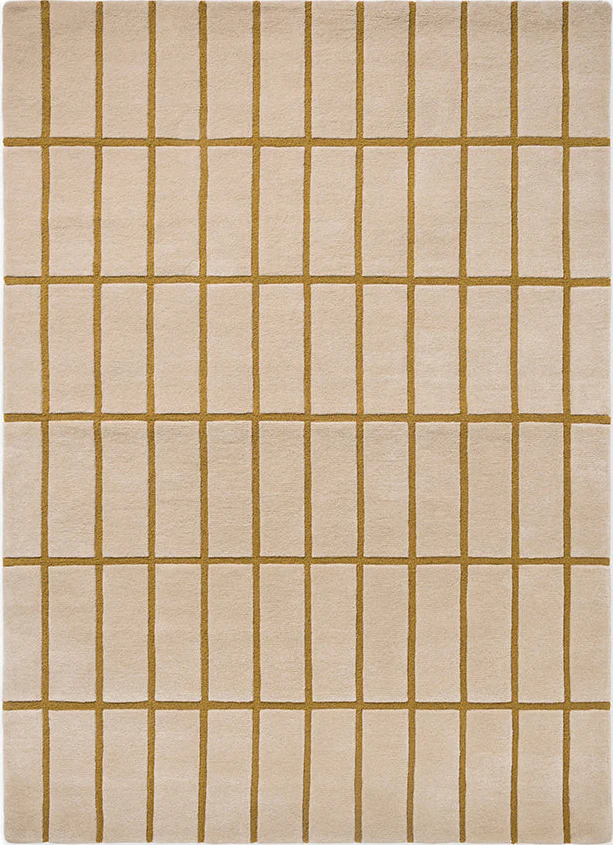 Marimekko Tiiliskivi Bronze Yellow 132906 Rug